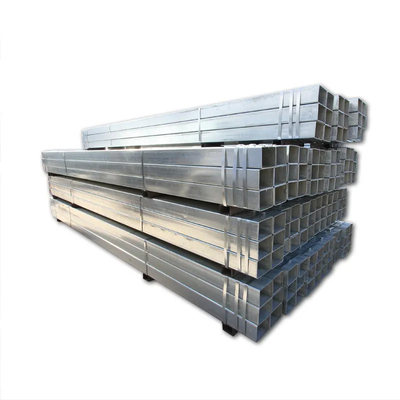 40x40mm panas dicelupkan Galvanized Round square tube 4x4 inci pipa baja galvanis persegi GI tabung