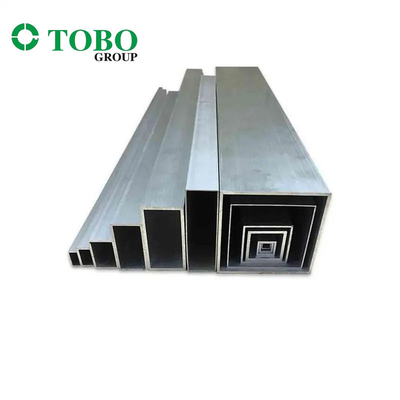 Pasokan Pabrik Aluminium Alloy Square Tube Aluminium Rectangular Pipe