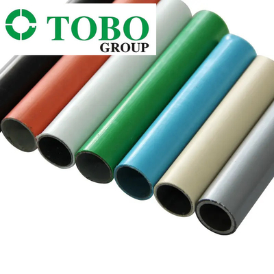 Pabrik Khusus Menyesuaikan ESD ABS Dilapisi Pipa Pipa Baja Dilapisi Plastik Pipa Ramping Lean Tube Untuk Sistem Lean Rack