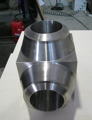 Seamless Butt Welding Alloy Fittings Target Tee 6 