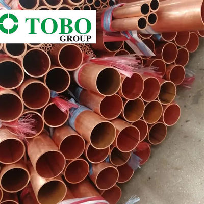 Pipa Tembaga Nikel Las ASTM B111 90/10 C70600 Berkualitas Tinggi Bersertifikat ISO untuk AC