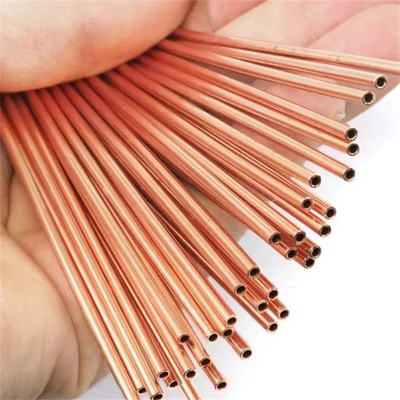 C70600 C71500 C12200 Tembaga Nikel Pipa Seamless 1 Inch SCH 40 Tabung Tembaga Lurus