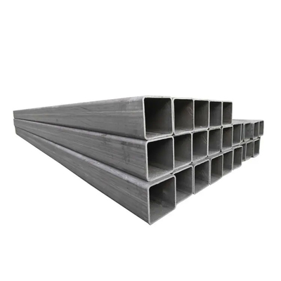 Pipa Baja Seamless Pipa Baja Karbon Rendah Pipa Galvanis 25 * 50mm Tabung Baja Persegi Panjang