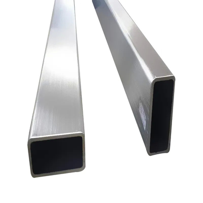 Tebal 2mm 304 316Ti Tabung Stainless Steel Pipa Stainless Steel Persegi Panjang Mulus