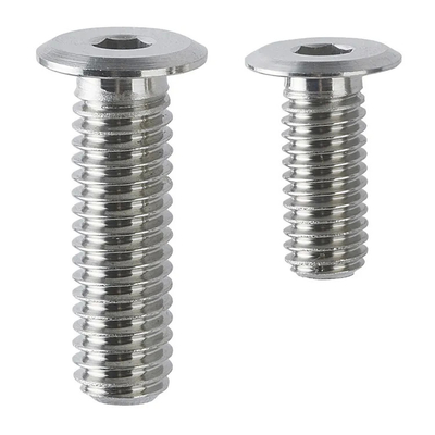 TOBO Kekuatan tinggi kustom hex flange GR5 Ti-6al-4v titanium pengikat titanium baut titanium sekrup titanium