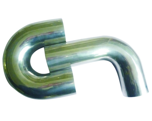 TOBO Customized SCH 80 U Bent Round Steel Tubing, Ketebalan 3mm Stainless Steel Pipe Las