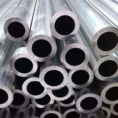 Pipa paduan aluminium dengan beberapa diameter luar Ketebalan dinding dan panjang untuk peralatan industri dan mekanik