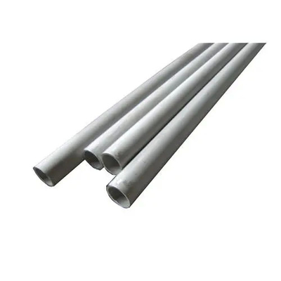ERW welding line Type Nickel Alloy Pipe dalam panjang yang disesuaikan untuk aplikasi suhu