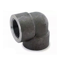 Fittings pipa baja paduan 90° Threaded Elbow A182 F12 3