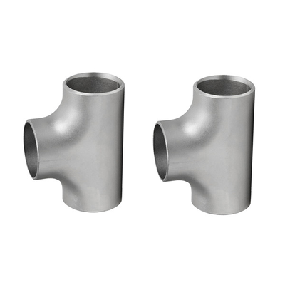 Soket Kelengkapan Pipa Stainless Steel Dupleks Las Tee Lurus A182 F317
