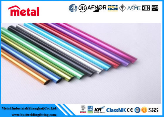 Warna Anodized Metric Aluminium Tubing, Auto Parts Bending Aluminium Tubing