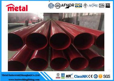 X65 PSL2 3LPE 16 Inch Pipa Baja Dilapisi SCH 40 Tebal Bentuk Bulat Bagian
