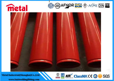 ASTM A106 Pipa Baja Dilapisi GRADE B SEAMLESS OD 4 INCH Ukuran 3PE Bahan