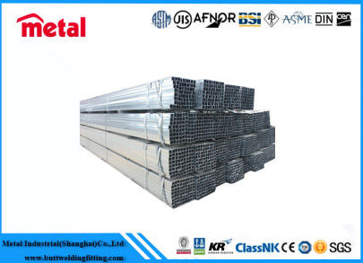 Stainless Steel Karbon Las DIN EN 10240 Standar Multiple Diameter Hot Dip Galvanized Tube untuk Pagar