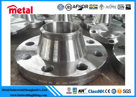 UNS N08020 Fitting Pipa Paduan Nikel Welding Neck Flange WN RF 3 ''SCH 40 150#