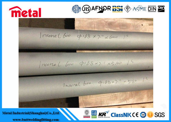 Round Nickel Alloy Pipe Inconel 600 NO6600 Untuk Struktur Konstruksi