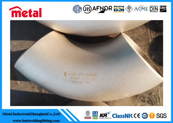 Hastelloy C276 90 Derajat Panjang Radius Siku ASME B16.9 Alloy Pipe Fittings