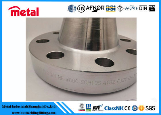 ASTM A182 N06600 Flange Leher Las Kekuatan Tinggi CL300 RF ASME B16.5