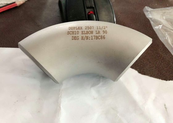 Round Structural Pipe Fittings UNS N08020 Ketahanan Korosi Untuk Penukar Panas