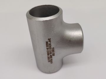 ASTM ASME B16.9 3 ''STD A403 WP304L Pipa Stainless Steel fitting Tee Sama