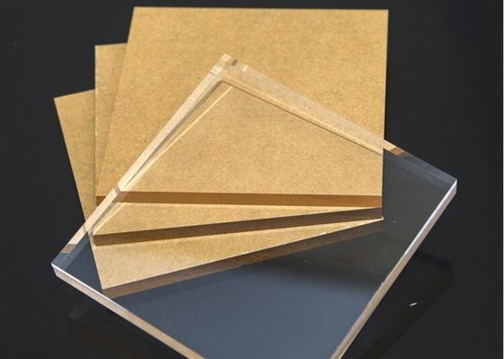 Pemotongan Laser Transparan Lembaran Bulat Plastik Lembaran Akrilik Transparan Lembaran Bulat Plexiglass Akrilik