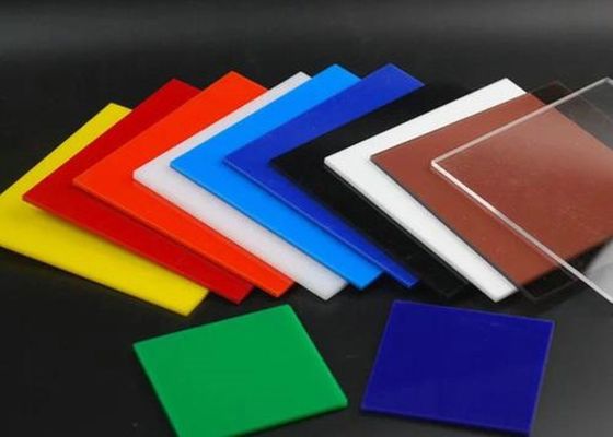 Papan Plastik Berwarna 2mm 3mm Warna Lembaran Akrilik Plat Pmma fluoresensi