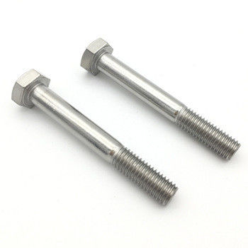 Harga pabrik stainless steel 304316316L DIN 931 DIN 933 hex baut dan mur / Hex Bolt