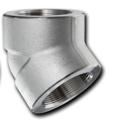 90 Derajat SS304 Sch80 Threaded Elbow Malleable Fitting