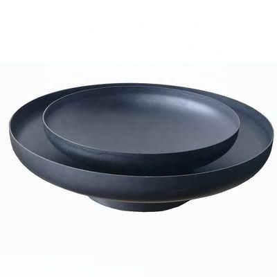 Dia 12.7mm Alloy Steel Pipe Fittings Tangki Baja Seamless Dished Berakhir