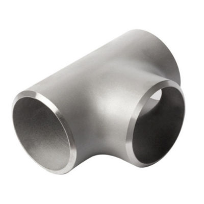 Fitting Pipa Galvanis Stainless Steel Butt Weld yang Disesuaikan Sch40 Equal Tee