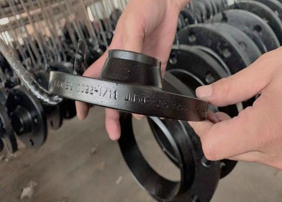 Weld Neck Flange Std Asme B16.47a Carbon Steel Astm A105 Mengangkat Wajah S32750 Duplex Steel Neck Flange