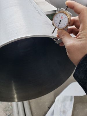 Austenitic Stainless Steel Pipa Seamless WNR 1.4429 317LN Dinding Tipis Tebal Ukuran 8 Inch