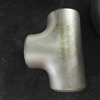 ASME WP310S 3-1/2 '' Pipa Stainless Steel Fitting Sch60 Round Tee