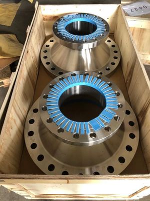 Diameter Besar Baja Karbon Standar Nasional Flat Welding Flange Welded Flange 10 Kg Flange Plate Dukungan Untuk Cust
