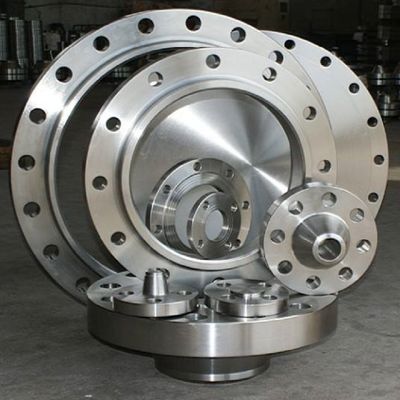 Baja Karbon Standar Flat Welding Flange SS Dengan Leher Butt Welding Forging Alloy