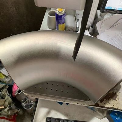 304 Stainless Steel Siku 90 ° Tekuk Kawat Dalam Kawat Luar Kawat Dalam 1 Inch Fitting Pipa Air 4 Menit Ganda