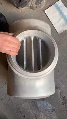 Monel 400 ASTM/UNSP N04400 Pagar Tee OD 5