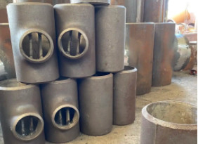 Butt Fittings ASME/ANSI B16.9 Barred Tee ASTM/UNS N06601 6