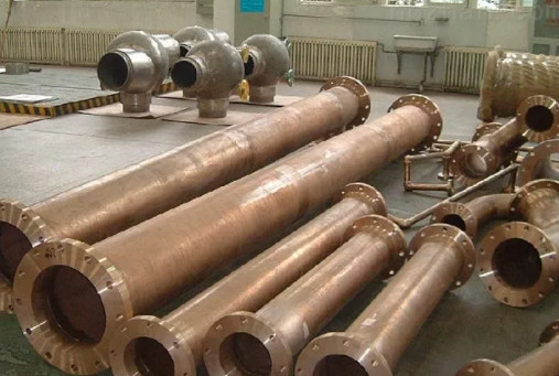 Tabung kuningan UNS C-27200 Merah. 7,94 x 0,79mm Sedang Keras Sesuai ASTM B-135 pada batang 5.800mm