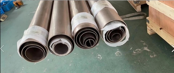 Pipa Nikel Tembaga Monel400 ASTM B467 Pipa Mulus Diameter Keluar 30 