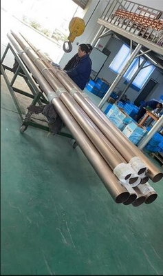 Pipa Nikel Tembaga Monel400 ASTM B467 Pipa Mulus Diameter 40