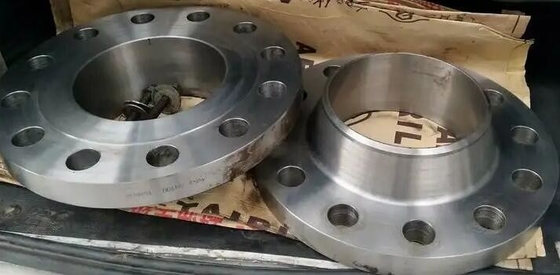 Welding Neck Flange Nickel Alloy Metal Disesuaikan B564 N07718 8 