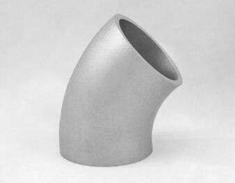 ASTM/UNS N08800 Alloy Steel Pipe Fitting 45 Derajat Butt Welding Elbow L/R 8