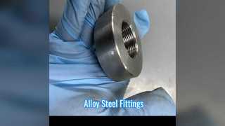 Perlengkapan Pipa Baja Paduan Peredam Tee Siku