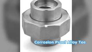 Tee Bantalan Baja Paduan A182 F22 Tahan Korosi