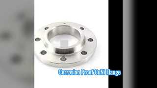 90/10 CuNi Flange PN10 Wajah Datar Leher Las