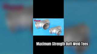Tee Pipa Industri Butt-Weld | Perpipaan Tugas Berat