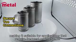 Tee Tembaga Berulir Wanita | Koneksi Cabang Aman